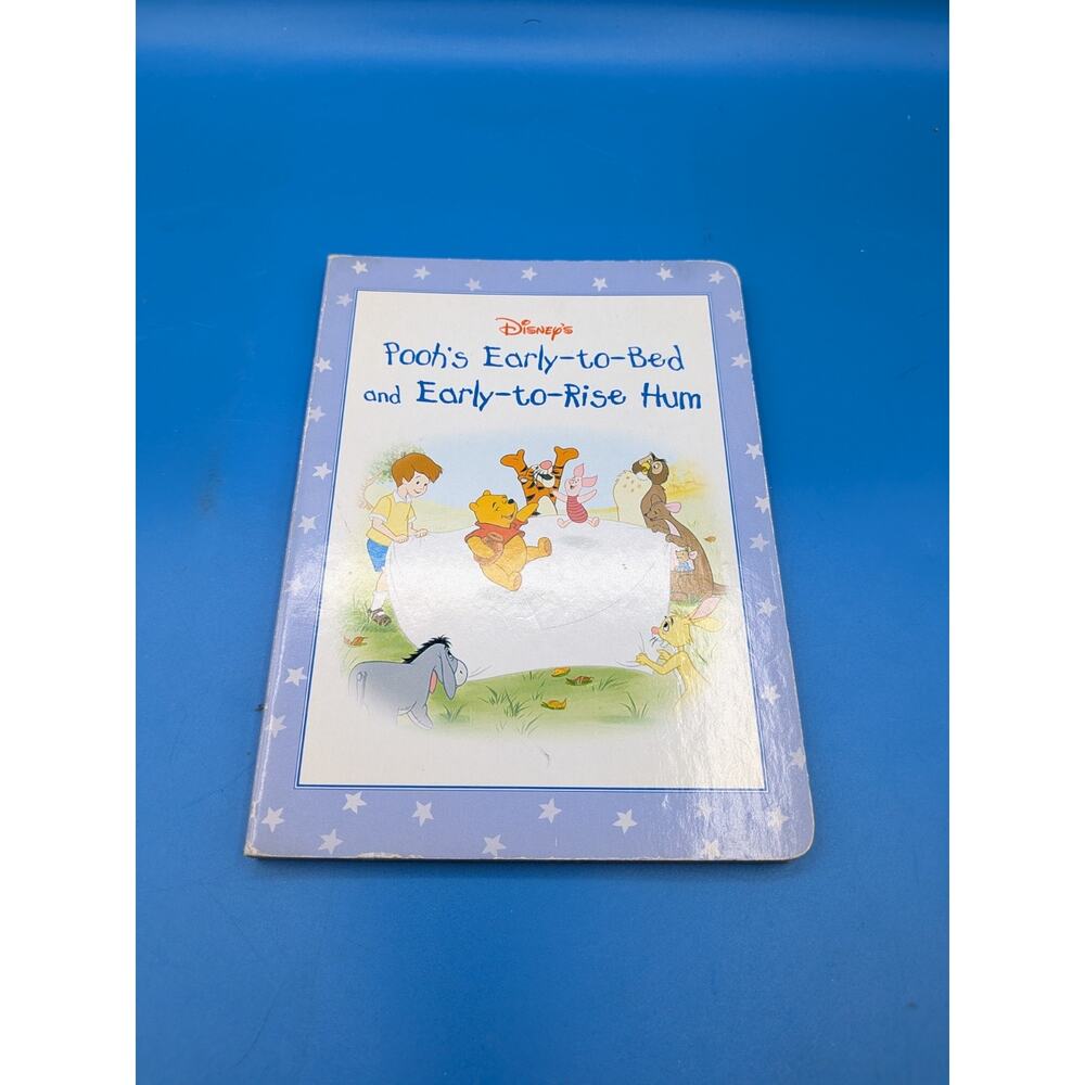 Pooh's Early-to-Bed and Early-to-Rise Hum by Ellen Milnes Excellent Shape